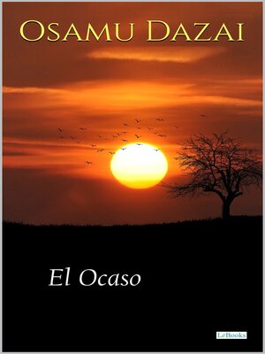 cover image of El Ocaso--Osamu Dazai